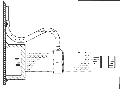 Sicherung des Luftdruckschlauches